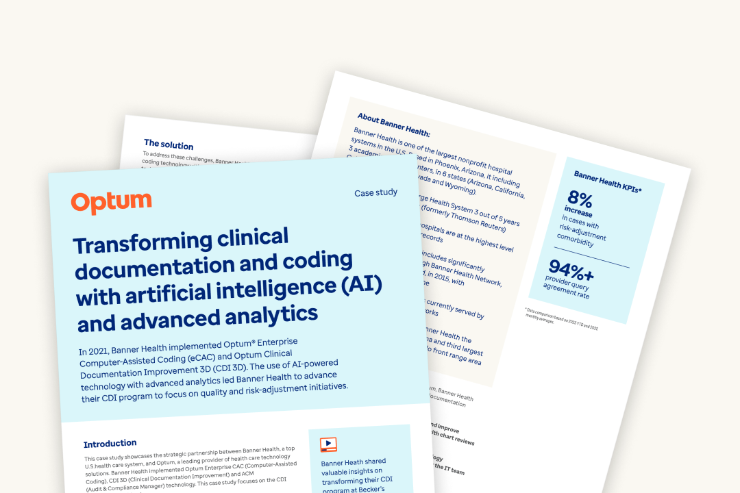 Transforming CDI and Coding with Advanced Analytics